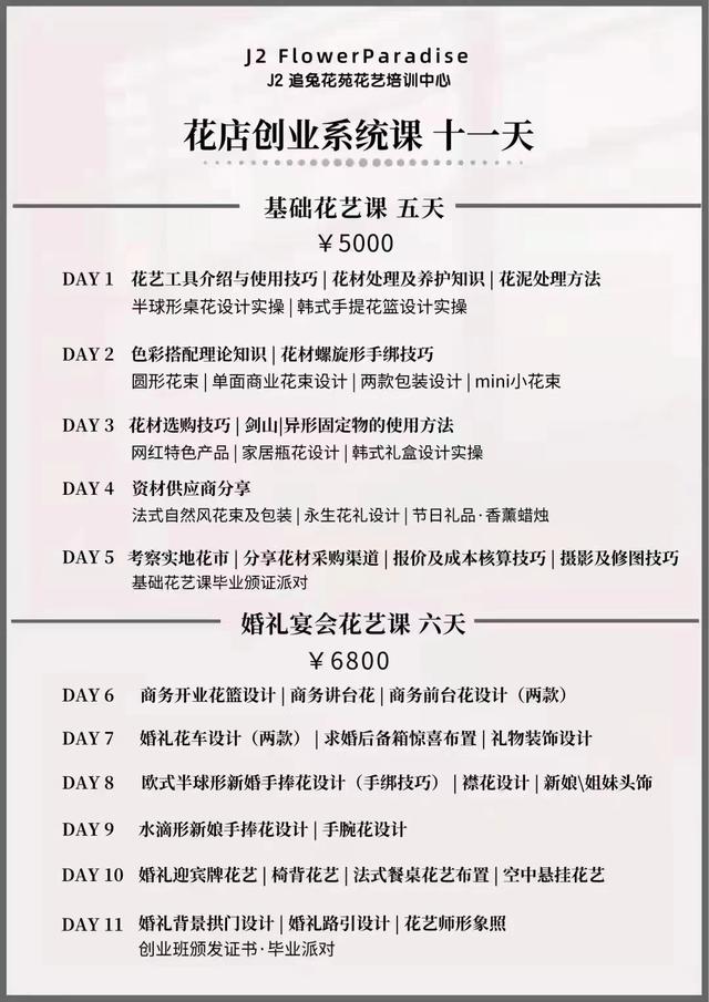 开花店去哪里学技术 深圳,开花店去哪里学技术好