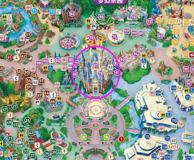 迪士尼城堡背景图高清，迪士尼城堡背景图夜晚高清壁纸