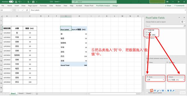数据透视表怎么做汇总求和视频，数据透视表怎么做汇总求和金额