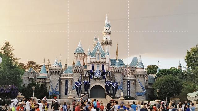 迪士尼城堡背景图高清，迪士尼城堡背景图夜晚高清壁纸