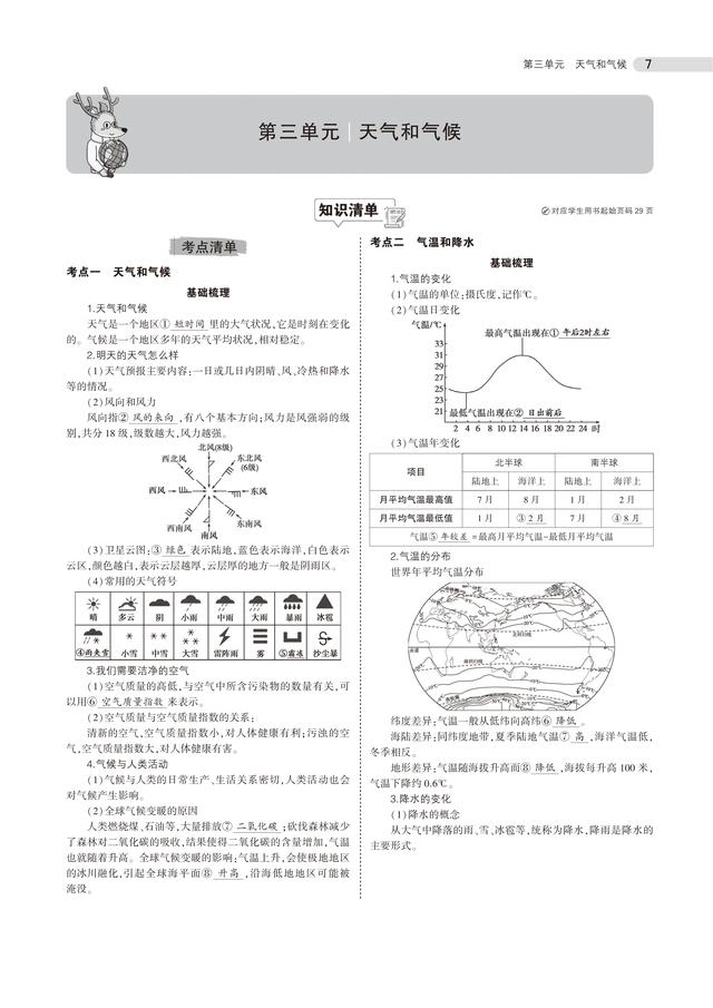 八年级地理中考知识点图文，八年级地理中考知识点总结