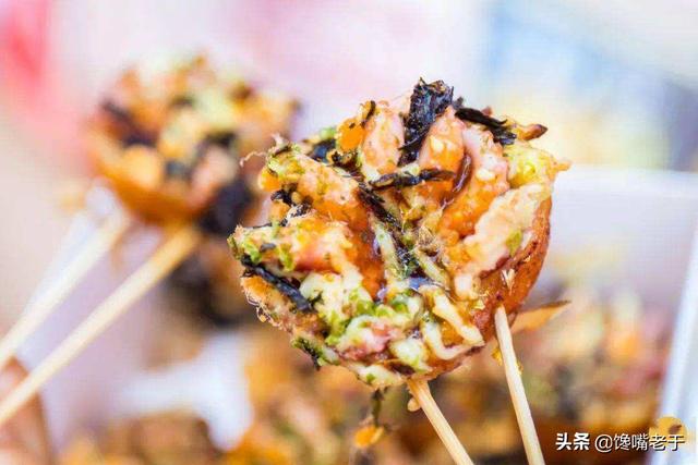 日本街头的“十大小吃”，果然名不虚传，难怪被称为“美食天堂”