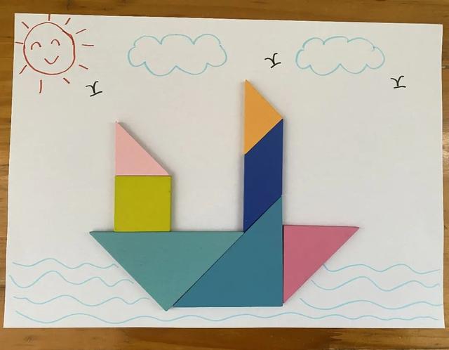 七巧板拼图原图有几种拼法图片,七巧板拼图原图有几种拼法视频