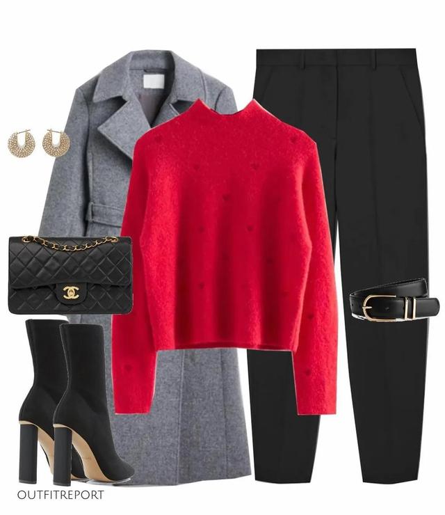 红色上衣搭配什么裤子好看男,红色上衣搭配什么裤子好看女