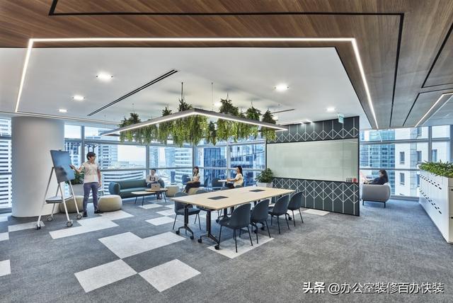 办公室装修设计全套效果图,办公室装修设计效果图,一站式服务!