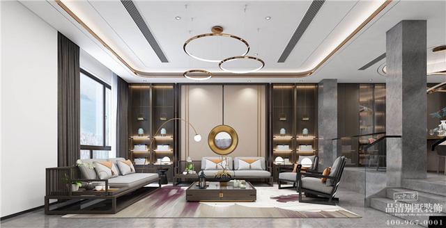 常州别墅装修雅而不俗的黄铜元素