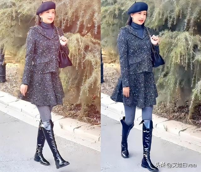 央视主持张蕾不上班美好多！穿黑丝打扮清凉，不主持春晚真太可惜