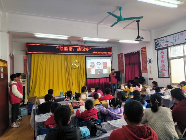 儿童简笔画脸谱,幼儿园简单脸谱