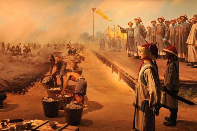 虎门销烟怎么销毁鸦片,虎门销烟怎么销毁鸦片主要人物