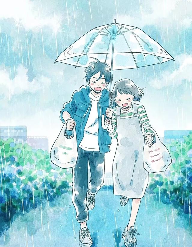 他亲我一下,他亲我就有反应了