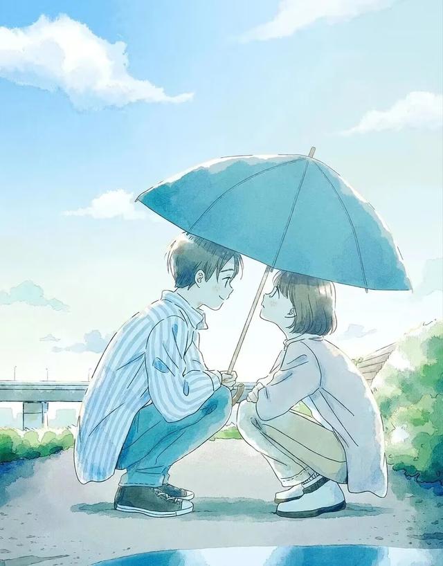 他亲我一下,他亲我就有反应了