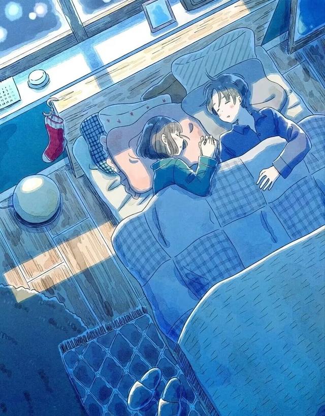 他亲我一下,他亲我就有反应了